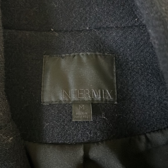 Intermix Navy Peacoat with Gold Buttons - Picture 6 of 13